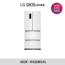 LG전자 LG 디오스 김치냉장고 K416W141 NS홈, 단일옵션