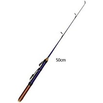 휴대용 낚싯대 콤보 세트 50cm70cm 겨울 유리 섬유 낚싯대 얼음 낚싯대 또는 낚시 릴 캐스팅 baitrod 콤보 낚시 액세서리 텔레스코픽 낚싯대 다이와 시마노 레이카, 20인치 로드