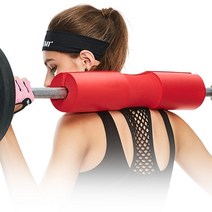 헬스봉 컬바패드 쿠션 역기봉 바벨 바패드 스쿼트 전용 목 어깨 거치 받침 통증 보호대, 헬스봉 컬바패드 블랙