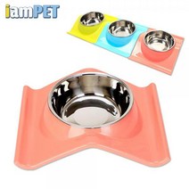 해피 펫 식기 BW-01 애견용품 사료식기 애견 밥통, 색상랜덤