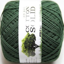 뜨개몰 뜨개실 가방실 소품실 면실 코튼솔리드, 305.진수박