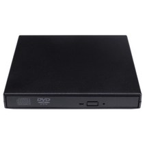 광학디스크 드라이브PC CD 라이터 USB 인터페이스 충격 방지 실내 실외 거실 DVD 드라이버 소음 제거 광학, 02 Black