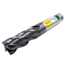 MZG 커팅 HRC50 4 플루트 4mm 5mm 6mm 8mm 12mm 합금 카바이드 공구 텅스텐 스틸 밀링 커터 엔드밀, 1.0x4Dx50L