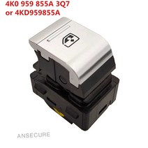 Audi A6 C8 용 전방 후방 전동 윈도우 레귤레이터 스위치 버튼 Avant Quattro A7 Sportback RS7 RS6 ETRSP 4K0959851C 4K0959855, [02] 4K0959855A