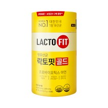 종근당 락토핏 생유산균 골드 프로바이오틱스 아연 유산균 라토픽 50포, 1통