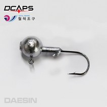 라운드 지그헤드 볼락루어 볼락채비 루어낚시 웜 훅