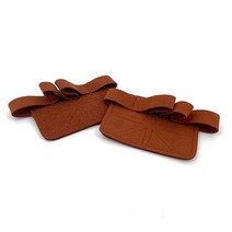 복압벨트 헬스 크로스핏 리프팅 허리 보호대 가죽 역도 훈련 장갑 손바닥 보호 여성 남성 피트니스 스포츠 체조 그립 당겨 역도 운동, 갈색