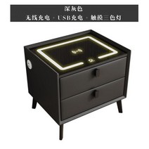 이탈리아 정리 스탠드 럭셔리 메이크업 센터 스마트 화이트 우드 사이드 테이블 소박한 서랍 Muebles 거실 가구, multifunctional 9_50x40x45.5cm