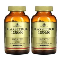 솔가 아마씨 오일 625mg 170정 2통 아마씨유 아마인유