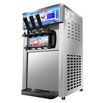 소프트 요거트 철판 아이스크림 만들기 기계 머신220v 1200w 데스크탑 상업 소프트 아이스크림 기계 소프트 아이스크림 메이커 3 색 아이스크림 만드는 기계 zm-168, 밝은 회색, 220v, 영국