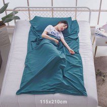 침낭라이너 115X210 백패킹침낭 사각침낭 여름용침낭