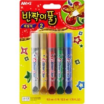 아모스 반짝이풀 메탈릭 컨페티 (10.5 ml x 5개입), 1. 컨페티
