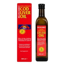 Holland & Barrett Cod Liver Oil Liquid 홀랜드앤바렛 대구간유 500ml
