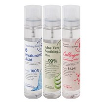 푸드어홀릭 3개푸드어홀릭 수딩미스트 3종 콜라겐.알로에베라.히알루론산 택 118ml, 히알루론산(3개)