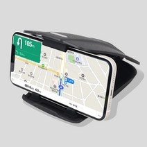 지엠지모터스 클램 대시보드 휴대폰 태블릿 거치대, 1개