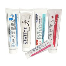 성원제약 뉴키토플러스1 오라겐 화이트케어 아파타이트미 이시린엑스 치약 충치예방 구취제거 잇몸질환예방 기능성 치약 220g x 3개, 오라겐화이트