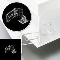 문자물쇠 유리문잠금장치 잠금쇠 투명 걸고리