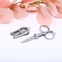 [가성비 최고]가위 미니 가위 접이식 정밀 접이식 키링 낚시가위 YS21AU11, 본상품