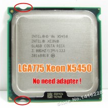 제온 x5450 프로세서 3.0ghz 12mb 1333mhz slbbe slasb 코어 2 쿼드 q9650에 가깝고 lga775 마더보드에서 작동