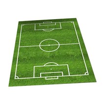 축구 지역 양탄자 는 입구를 위한 빨 수 있는 스포츠 주제 축구장 양탄자를 합니다