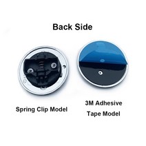 엠블럼 마크 차량용 스티커 자동차 로고 뱃지 메르세데스 벤츠 애플 트리 용 앞 후드, 3m 테이프, 사과나무 은