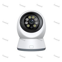 Fowod 전방향 회전형 스마트 홈 보안 카메라, 3MP