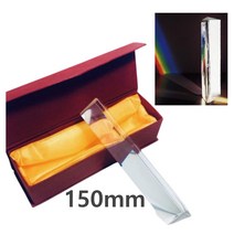 빛스펙트럼 광학장치 투명 삼각프리즘 15cm 색관찰 과학적사고 돌봄교실 흡수 반사