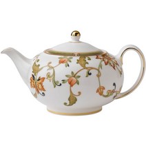 웨지우드 오베론 티팟 티포트 유럽 내수용 22온스 플로라