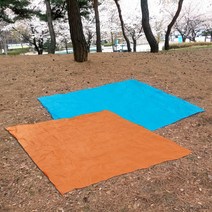 2m 돗자리매트 대형 야외 용돗자리 등산매트, 2m돗자리매트주황색