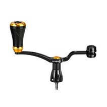 스피닝릴발란서 낚시릴 발란서 gomexus 스피닝 릴 핸들 52mm for shimano stradic ci4 daiwa certate cnc 가공 사이드 밸런스 핸들, 금, 다이와