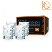 나흐트만 보사노바 고급 위스키 잔 4P세트 언더락 온더락 크리스탈 유리컵 양주잔