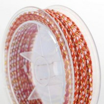 금사 은사 마크라메 실 재료 부자재 수제 다색 코튼 로프 금실 3 색 실 DIY 꼰 팔찌 짠 2mm, 2
