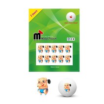 나만의 골프공구별용 부착 스티커 돼지띠 초보용 감사선물 골프대회상품 기념품 표시 마킹