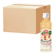 웅진 자연은 납작복숭아 340mlx24개 1박스, 340ml