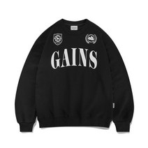 게인스보로 GAINSBORO 클럽 크루넥블랙 club crew neck GA020BK 216725
