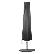 대형 파라솔 변색방지 커버 보호덮개 파우치 야외 낚시 차박 캠핑용 팬션 천막 까페 그늘막 폴딩 햇빛차단 가든 편의점 펜션 케이스 덥개, 1개, 600D블랙