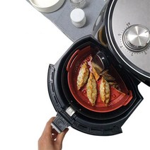 통삼겹요리용 에어프라이기 요알못 마법용기 3분요리 찜기 계란찜 남은요리, 팟대23cm-쵸코
