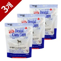 NEW 더독 덴탈콘껌 300g X 3개, 단품