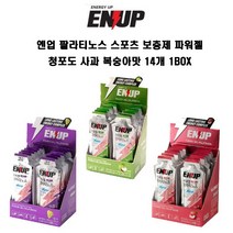 엔업 팔라티노스 스포츠 보충제 파워젤 청포도 사과 복숭아맛 14개 1BOX