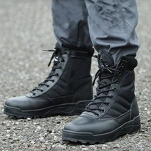 베리슈 옆지퍼 남성워커 남자군화 육면전투화 작업화 전술화 부츠
