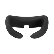 피코 4 VR 헤드셋 누수방지 가상현실 헤드셋 쿠션 패드 빛 차단 보호용 실리콘 VR 페이스 커버, 검은색