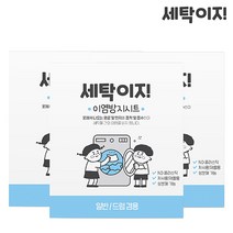 세탁이지 3세대 일반 드럼 겸용 세탁 이염방지시트 24매입 X 3개 72매, 24매