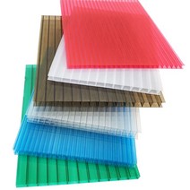 넥산 렉산 지붕 골판 플라스틱 지붕재 폴리카보네이트, 녹색 6MM 두께 (2.1m x 6m) 1장