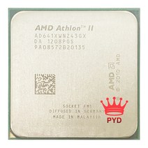 AMD Athlon II X4 641 2.8GHz 쿼드코어 CPU 프로세서 AD641XWNZ43GX 소켓 FM1 중고