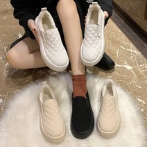 [마니드림]3컬러 안감털 퀼팅 여성 슬립온 겨울신발 털신발 캠핑신발 여자신발 털슬립온 따뜻한 신발 털운동화