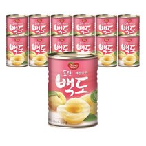 동원 제철담은 복숭아 백도 400g x 12캔, 상세페이지 참조