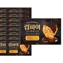 롯데 가나산 카카오빈 립파이 초코 벌크 운동회 초등학생 편의점 간식 탕비실 어르신 등산 주전부리 132g, 17개
