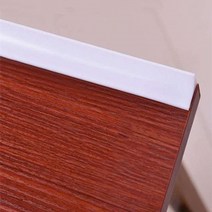 화장실 샤워부스 욕실 방수 물막이 쫄대 문지방 파티션 스틱 water stopper water retention strip bendable bathroom door 세탁기, 하얀, 300cm
