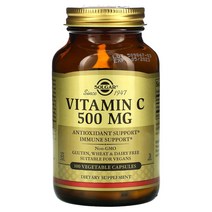 Solgar Vitamin C 500 mg 100 Vegetable Capsules