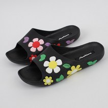 셀럽슈즈 2cm 여성 230-255사이즈 꽃 플라워 슬리퍼